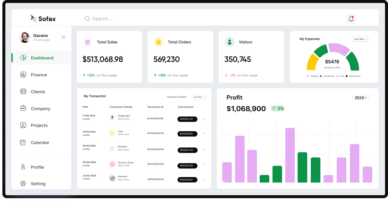 Dashboard